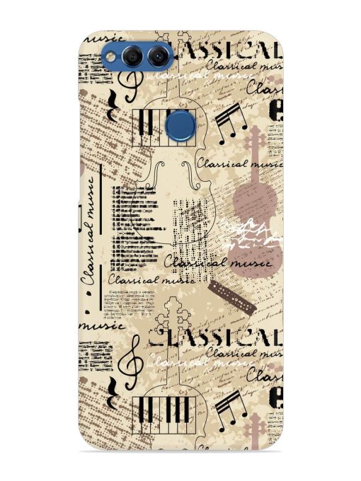 Classical Music Lpattern Snap Case for Honor 7X