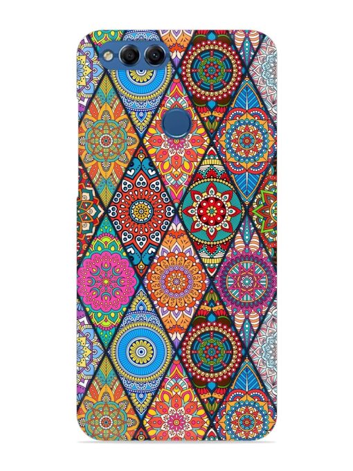 Seamless Tile Pattern Snap Case for Honor 7X Zapvi