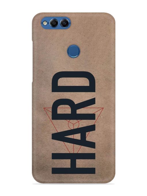 Hard Typo Snap Case for Honor 7X Zapvi