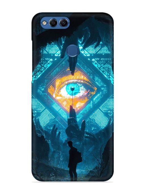 Arcane Eye Snap Case for Honor 7X Zapvi