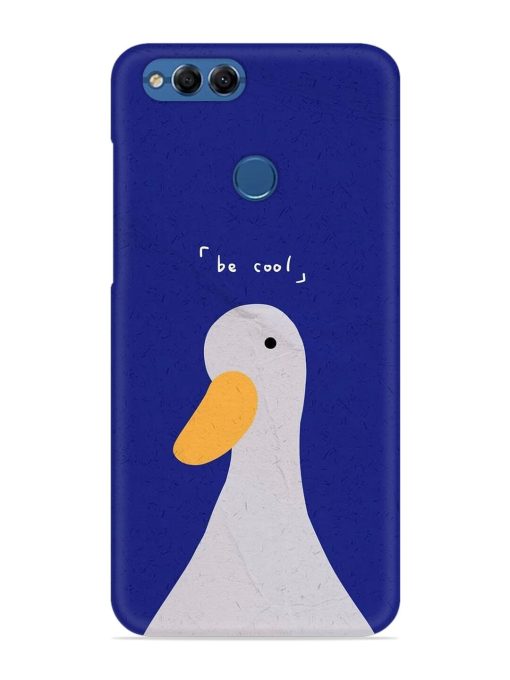 Be Cool Duck Snap Case for Honor 7X Zapvi