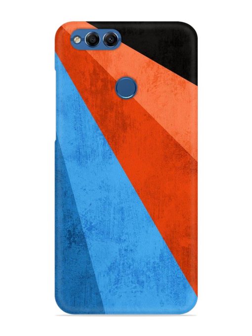 Modern Matte Abstract Snap Case for Honor 7X