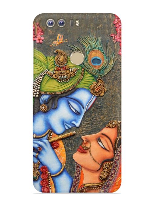 Lord Radha Krishna Flute Art Snap Case for Honor 8 Zapvi