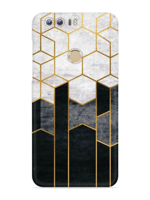 Cube Marble Art Snap Case for Honor 8 Zapvi