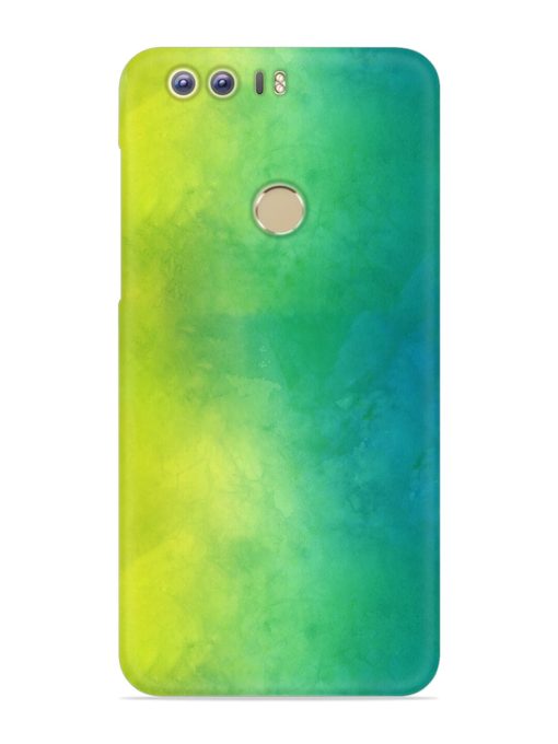 Yellow Green Gradient Snap Case for Honor 8 Zapvi