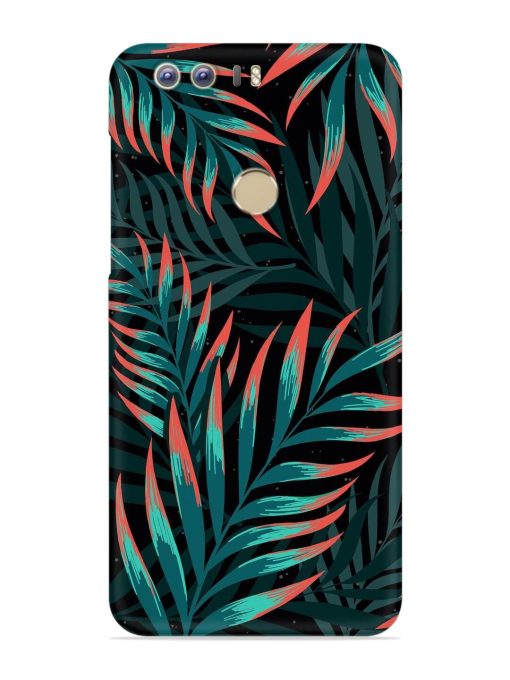 Green Leaf Art Snap Case for Honor 8 Zapvi