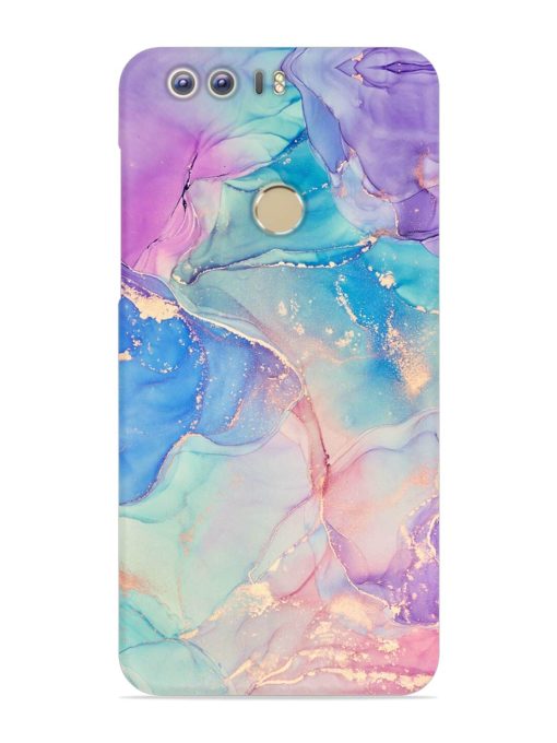 Alcohol Ink Colors Snap Case for Honor 8 Zapvi