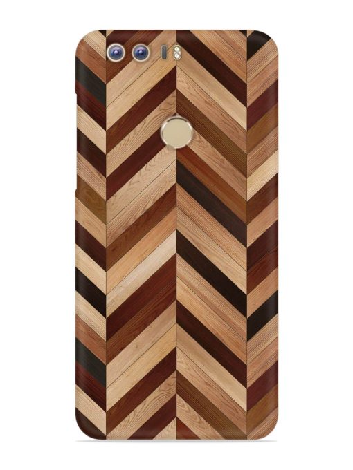 Seamless Wood Parquet Snap Case for Honor 8 Zapvi