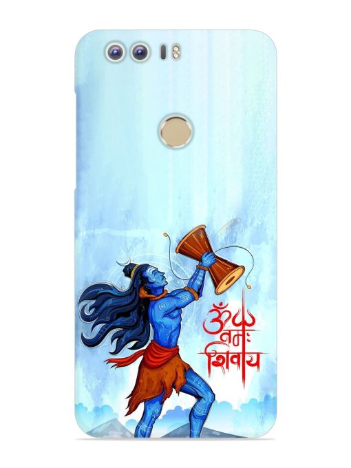 Illustration Lord Shiva Snap Case for Honor 8 Zapvi