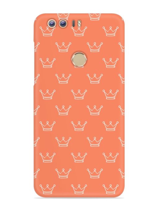 Hand Drawn Crown Snap Case for Honor 8 Zapvi