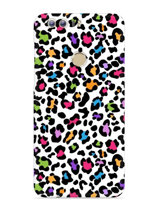 Seamless Leopard Pattern Snap Case for Honor 8 Zapvi