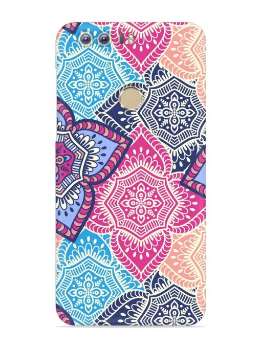 Ethnic Floral Seamless Snap Case for Honor 8