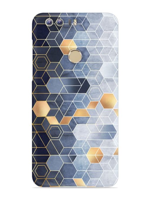 Geometric Abstraction Hexagons Snap Case for Honor 8