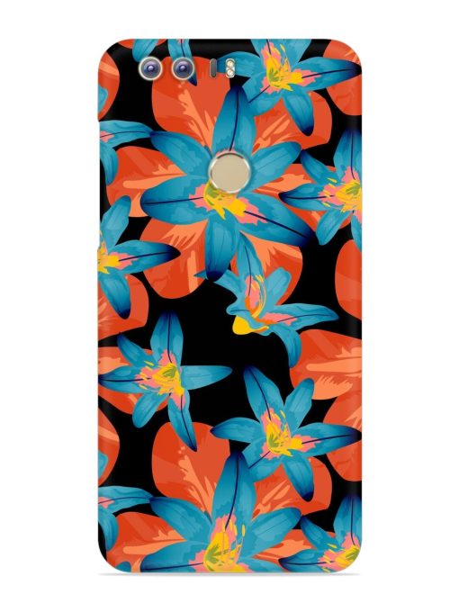 Philippine Flowers Seamless Snap Case for Honor 8 Zapvi