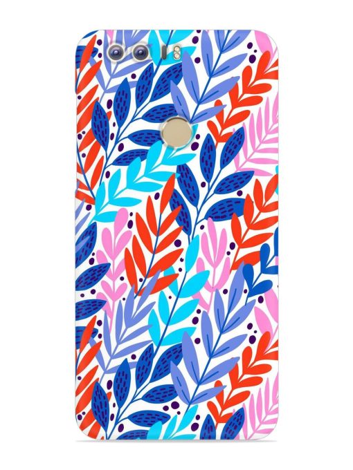 Bright Floral Tropical Snap Case for Honor 8 Zapvi