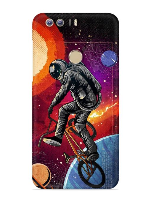 Super Eclipse Bmx Bike Snap Case for Honor 8 Zapvi