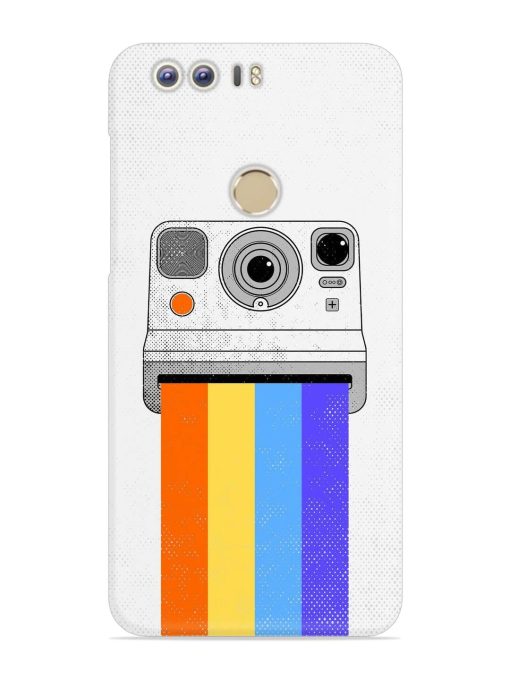 Retro Camera Art Snap Case for Honor 8 Zapvi