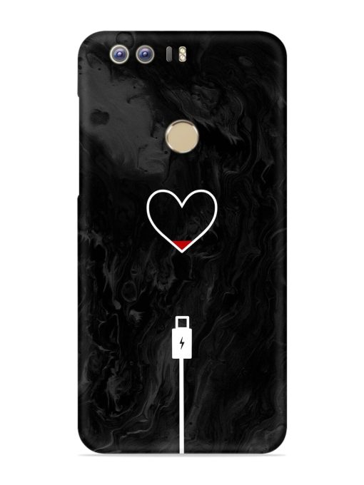 Heart Charging Vector Snap Case for Honor 8 Zapvi