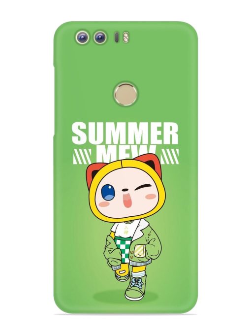 Summer Mew Snap Case for Honor 8