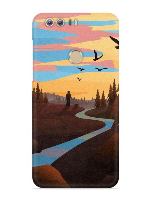 Natural Landscape Art Snap Case for Honor 8 Zapvi