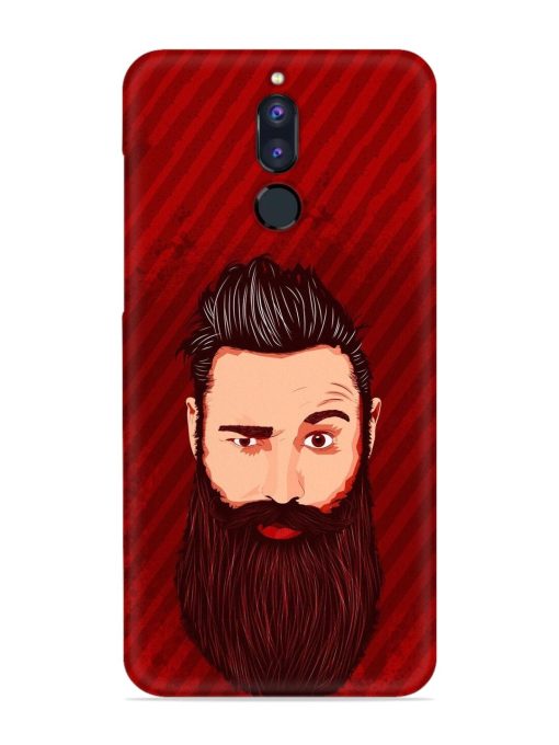 Beardo Man Snap Case for Honor 9I Zapvi