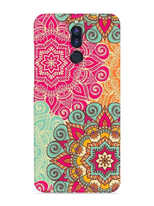 Mandala Seamless Snap Case for Honor 9I Zapvi