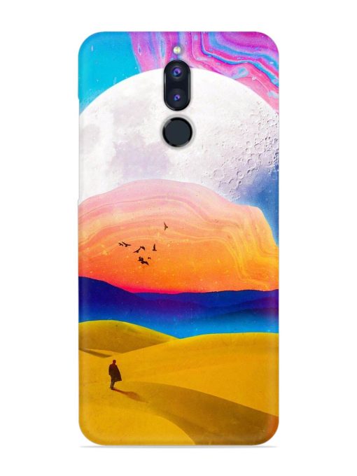 Sandy Desert Snap Case for Honor 9I Zapvi