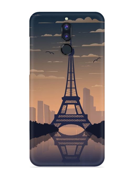 France Paris Eiffel Tower Gradient Snap Case for Honor 9I Zapvi