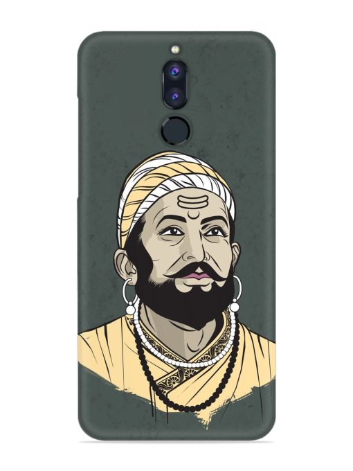 Shivaji Maharaj Vector Art Snap Case for Honor 9I Zapvi