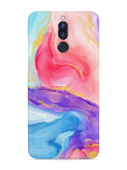 Watercolor Gradient Snap Case for Honor 9I Zapvi