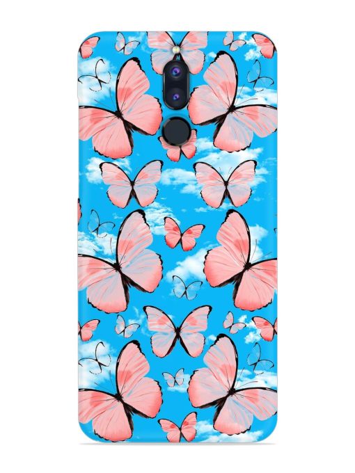 Seamless Pattern Tropical Snap Case for Honor 9I Zapvi