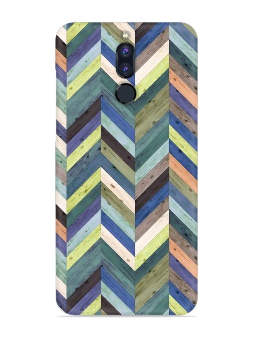 Chevron Random Color Snap Case for Honor 9I Zapvi