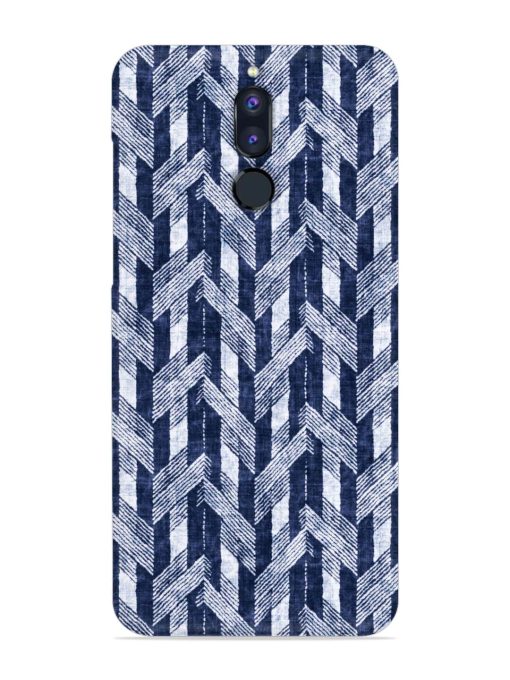 Abstract Herringbone Motif Snap Case for Honor 9I Zapvi