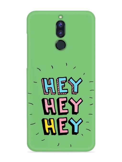 Hey Vector Cartoon Snap Case for Honor 9I Zapvi