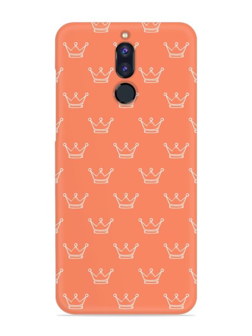 Hand Drawn Crown Snap Case for Honor 9I Zapvi