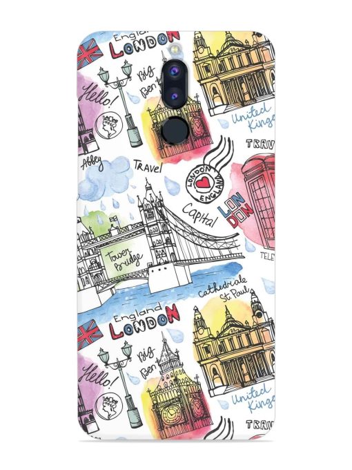 Vector London Landmark Snap Case for Honor 9I Zapvi