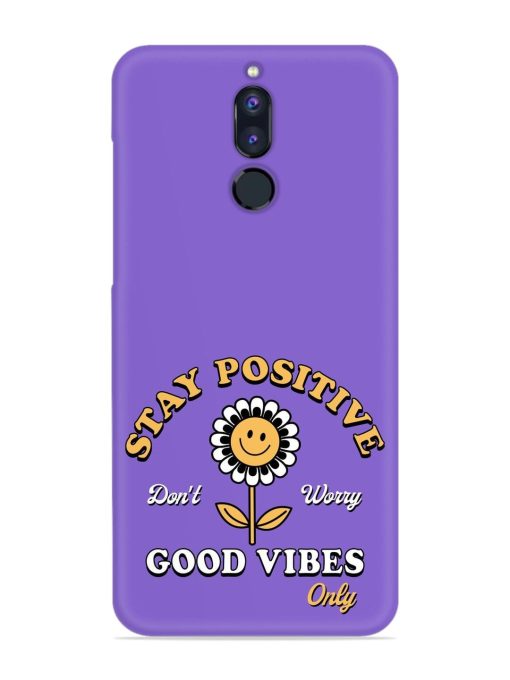 Retro Positive Flower Snap Case for Honor 9I