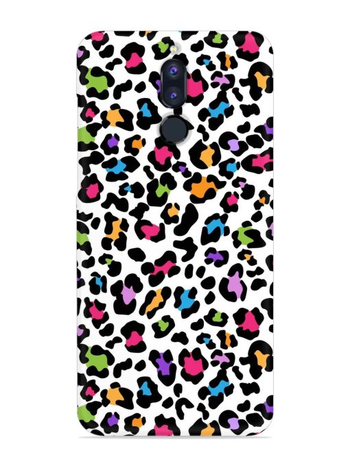 Seamless Leopard Pattern Snap Case for Honor 9I Zapvi