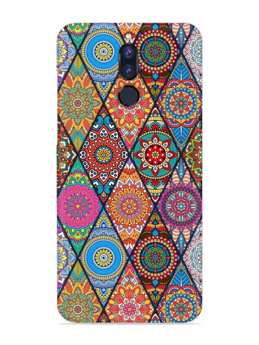 Seamless Tile Pattern Snap Case for Honor 9I Zapvi