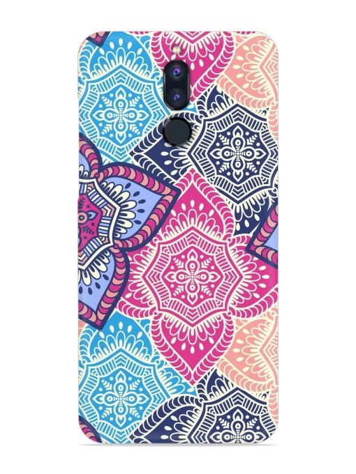 Ethnic Floral Seamless Snap Case for Honor 9I