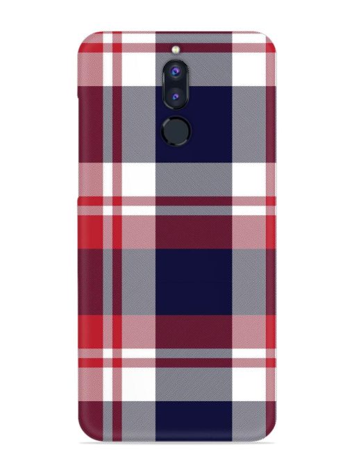 Classic Plaid Tartan Snap Case for Honor 9I Zapvi