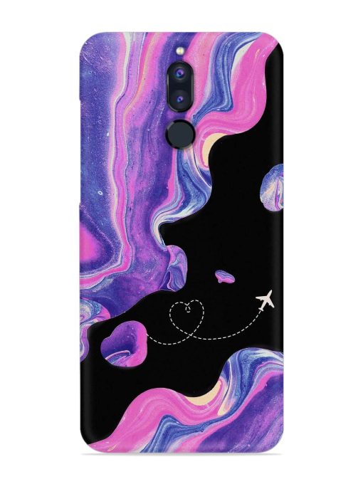 Glitter Art Snap Case for Honor 9I Zapvi