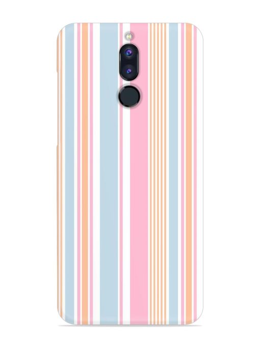 Stripe Seamless Pattern Snap Case for Honor 9I Zapvi