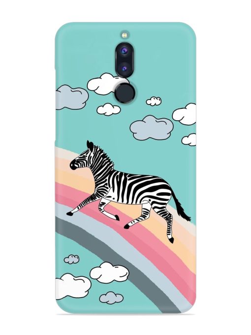 Running Zebra Snap Case for Honor 9I