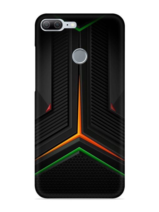 Orange Triangle Light Snap Case for Honor 9 Lite Zapvi