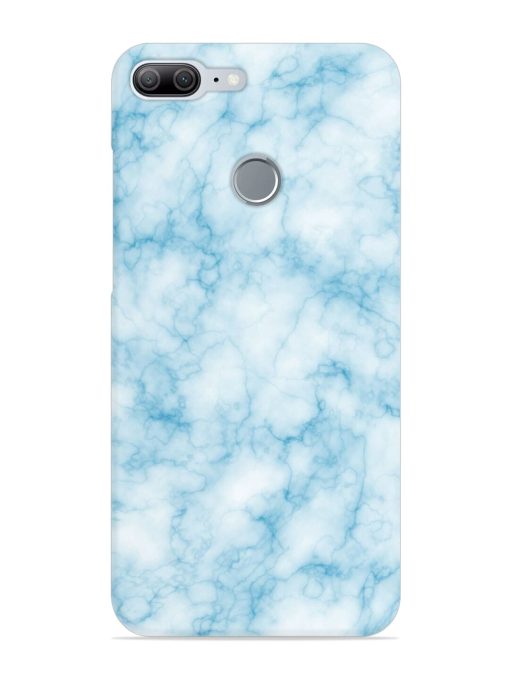 Blue White Natural Marble Snap Case for Honor 9 Lite Zapvi