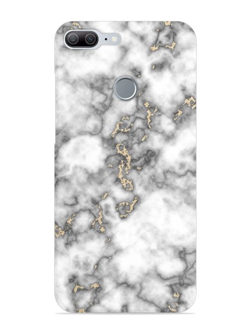 Gray And Gold Marble Snap Case for Honor 9 Lite Zapvi