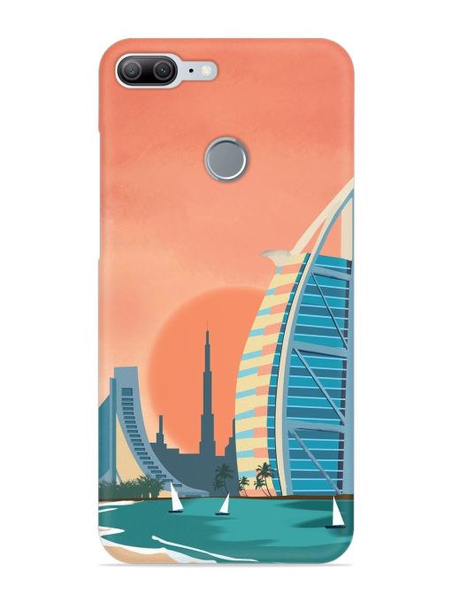 Dubai Architectural Scenery Snap Case for Honor 9 Lite Zapvi