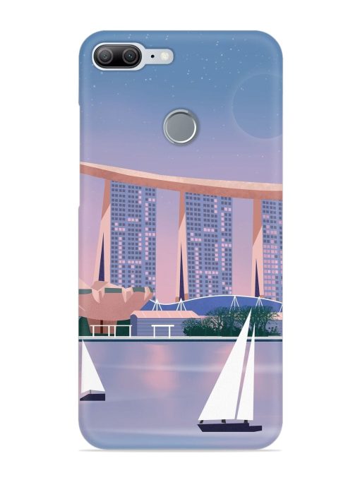 Singapore Scenery Architecture Snap Case for Honor 9 Lite Zapvi