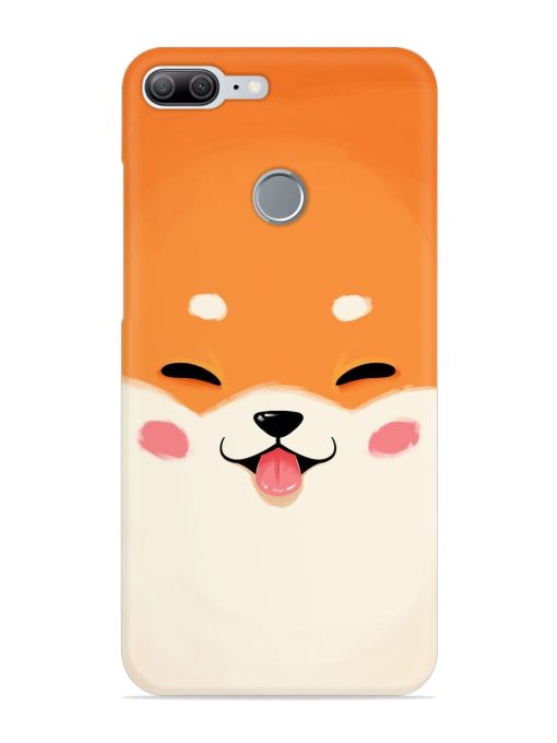 Cute Dog Face Vector Snap Case for Honor 9 Lite Zapvi